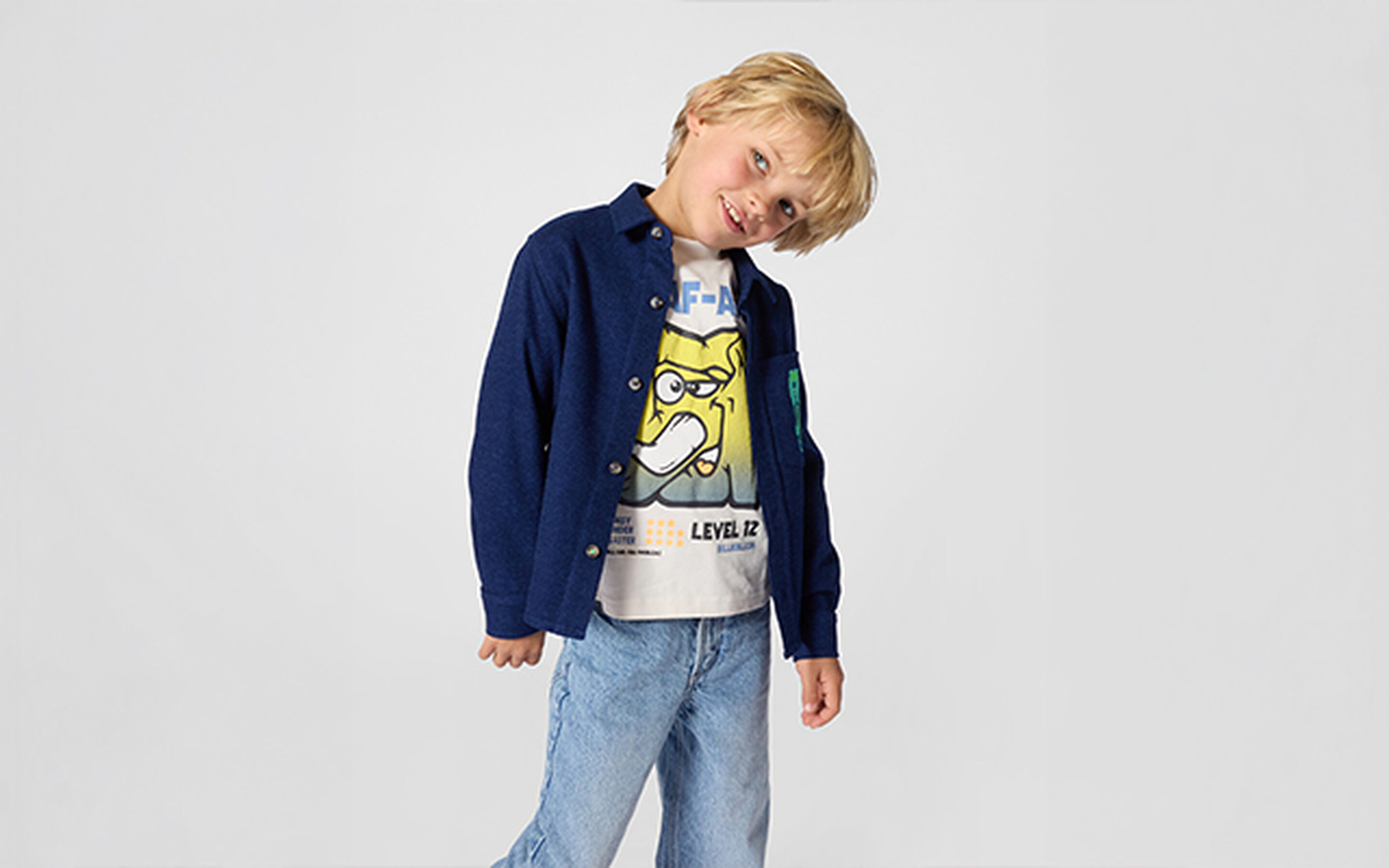 Boys' clothing and accessories from premium brand Billieblush