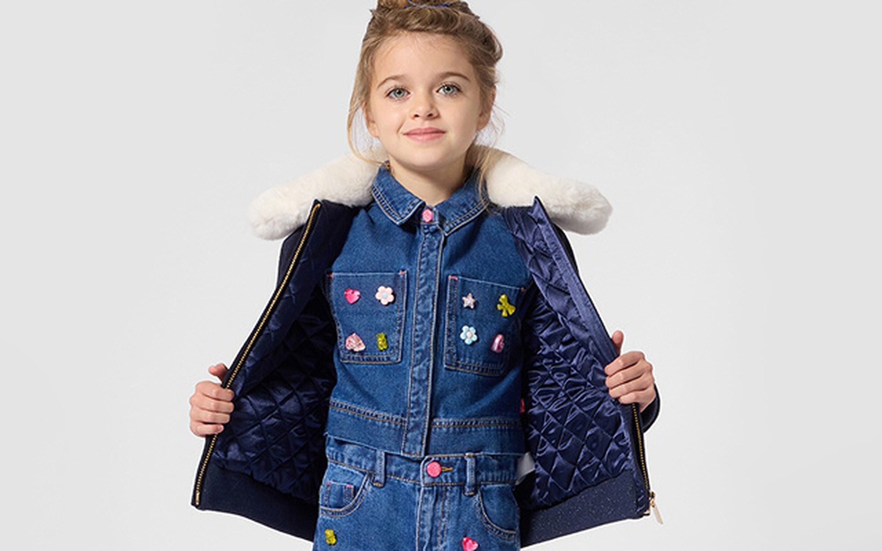Denim selection for girls from premium brand Billieblush