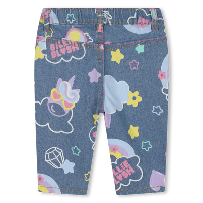 Printed jeans BILLIEBLUSH girl