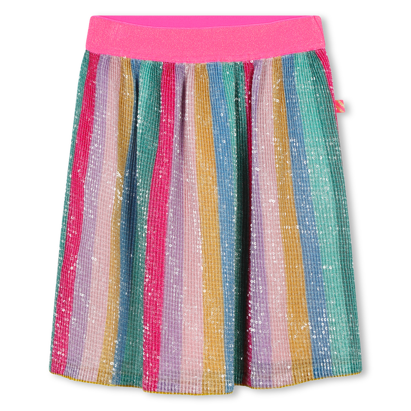 Pleated sequinned skirt BILLIEBLUSH 
                        girl