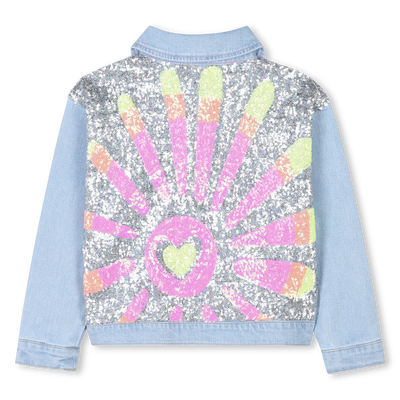Sequin denim jacket BILLIEBLUSH girl