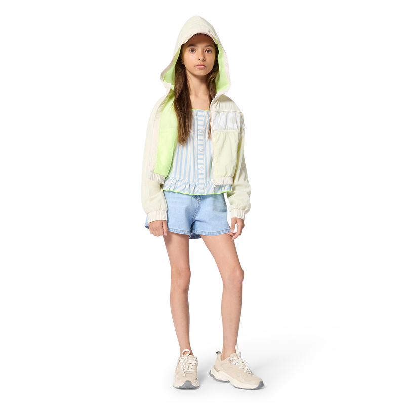 HOODED WINDBREAKER BILLIEBLUSH 
                        girl