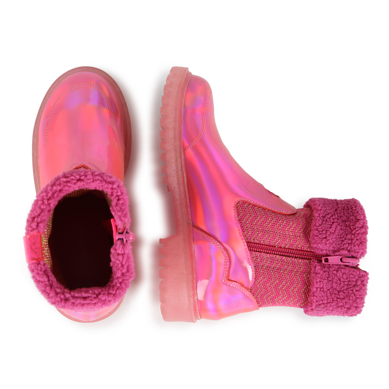 Ankle boots with fleece cuffs BILLIEBLUSH 
                        girl