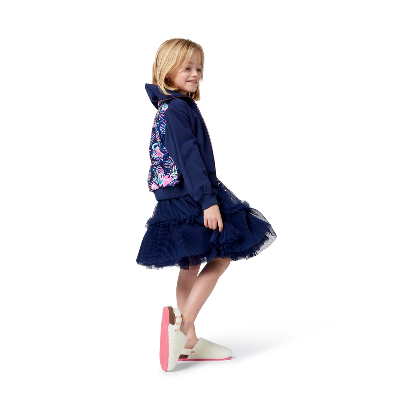 Fleece cardigan BILLIEBLUSH 
                        girl