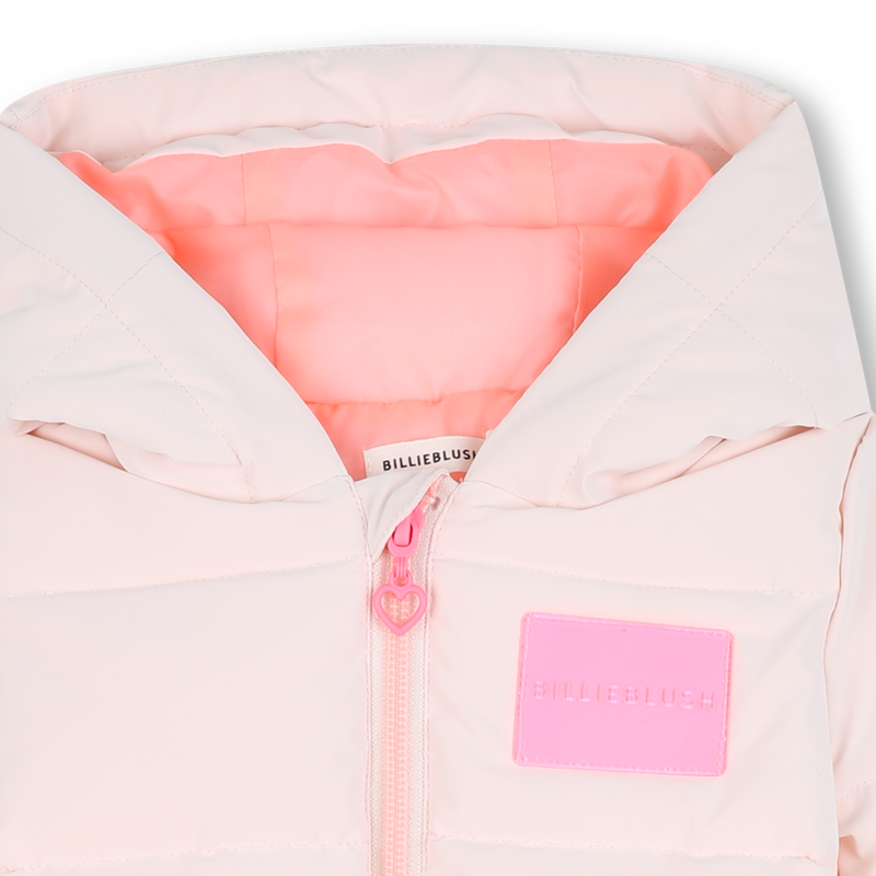 Quilted hooded puffer jacket BILLIEBLUSH 
                        girl