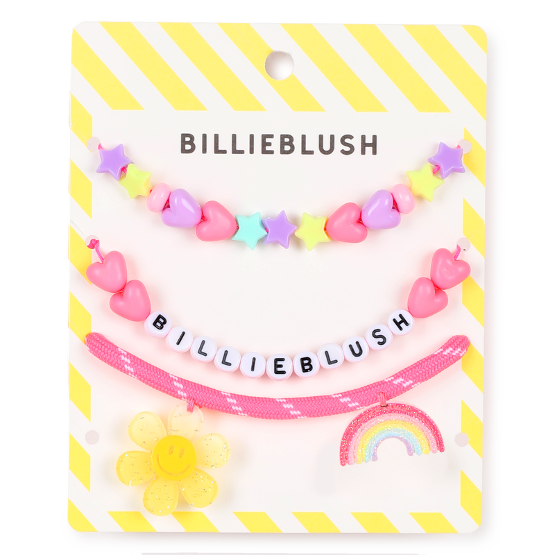 SET OF 3 FANCY BEADED BRACELETS BILLIEBLUSH 
                        girl
