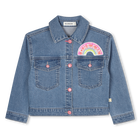 Denim jacket with pockets BILLIEBLUSH 
                    girl
