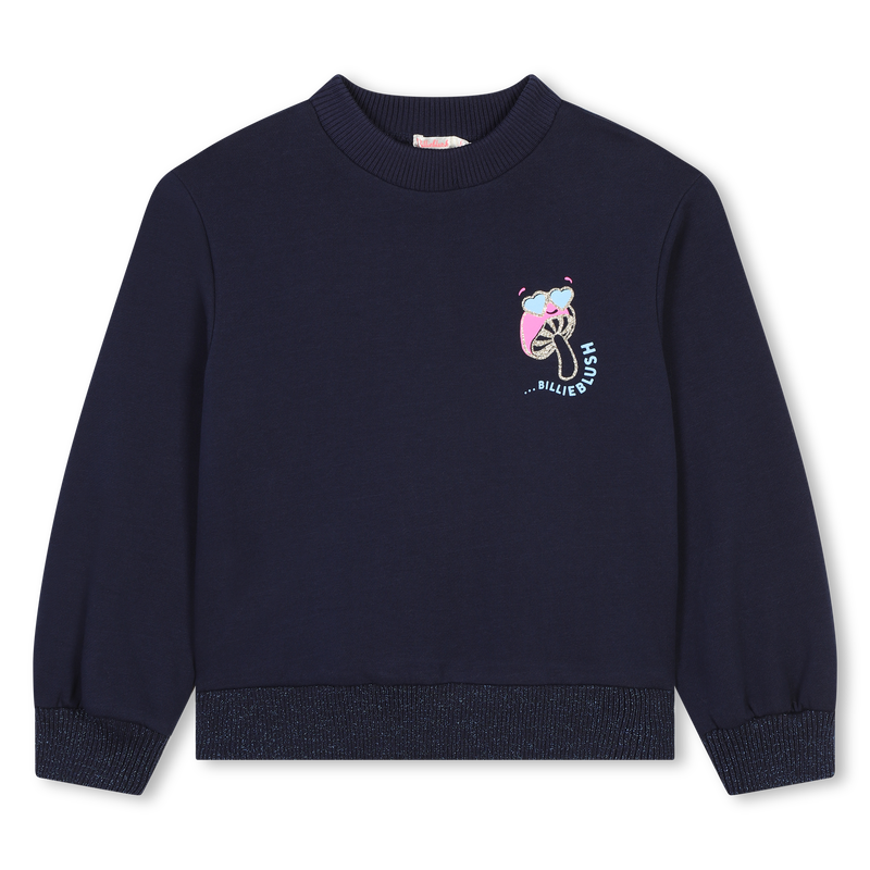 Cotton jersey sweatshirt BILLIEBLUSH 
                        girl