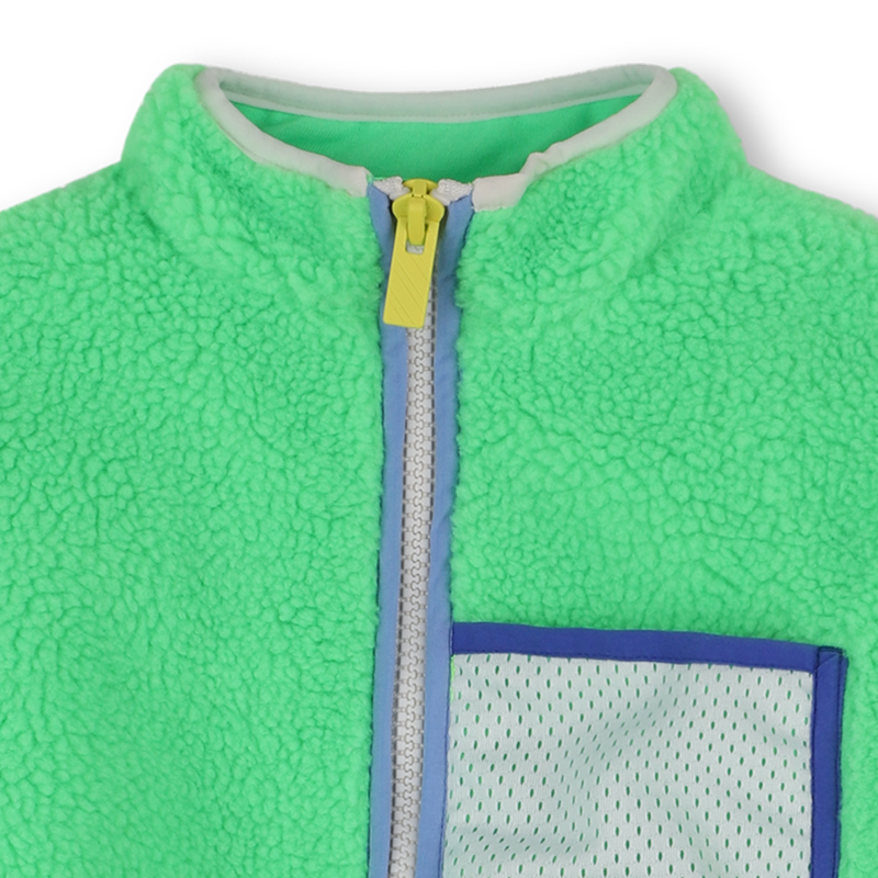 Plush fabric jacket BILLIEBLUSH 
                    GARCON