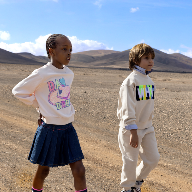 Fleece sweatshirt BILLIEBLUSH 
                        girl