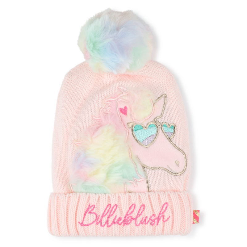 Pegasus pompom hat BILLIEBLUSH 
                        girl