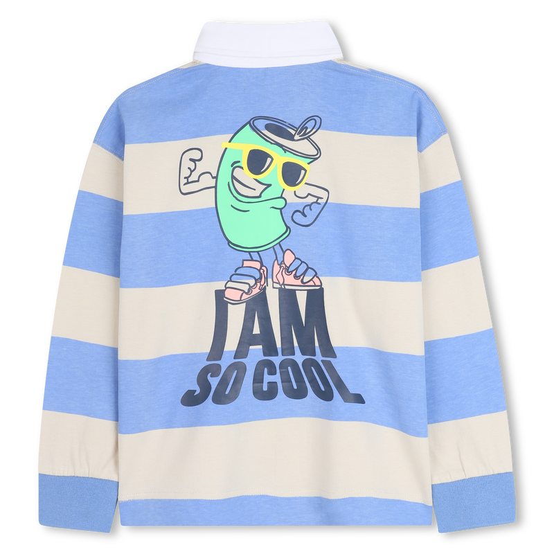 Striped long-sleeved polo shirt BILLIEBLUSH 
                    GARCON
