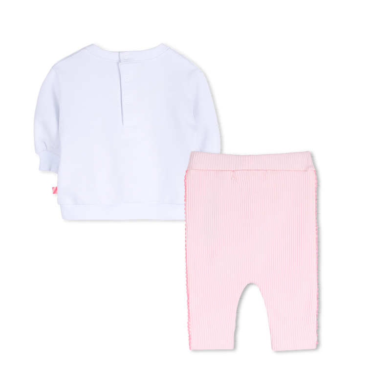 SWEATSHIRT AND LEGGINGS SET BILLIEBLUSH 
                        girl