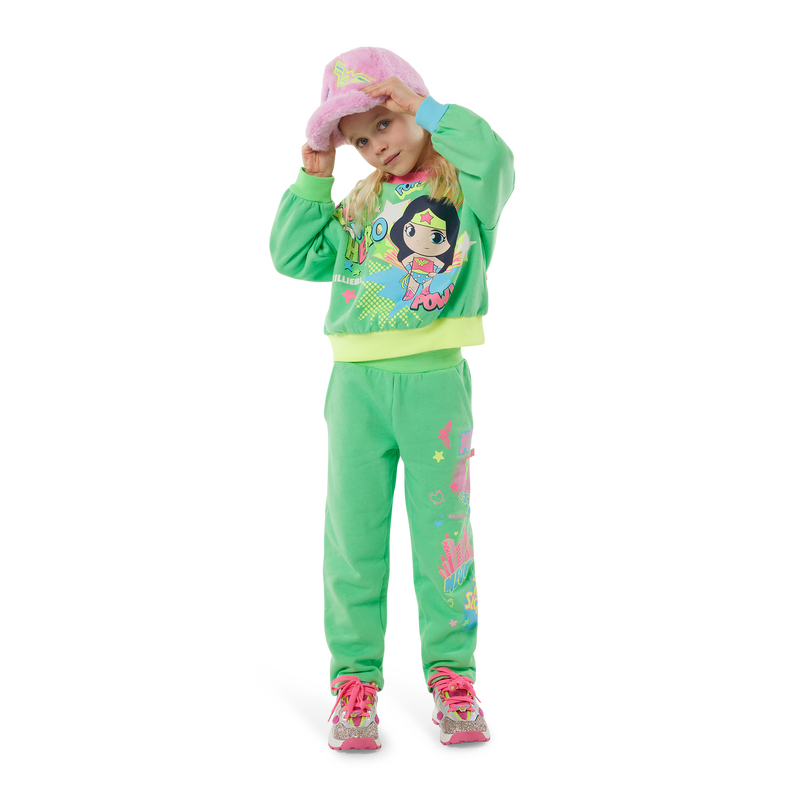 Dc comics graphic pullover BILLIEBLUSH 
                        girl