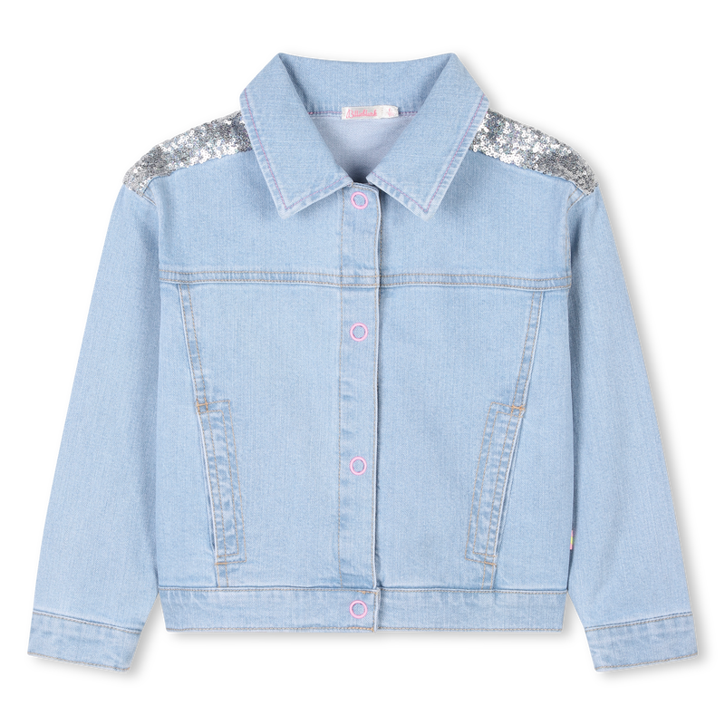 Sequin denim jacket BILLIEBLUSH 
                        girl