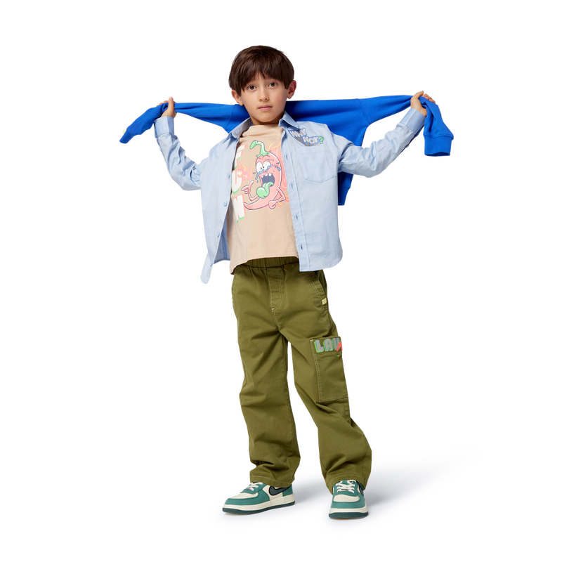 Twill trousers BILLIEBLUSH 
                        boy