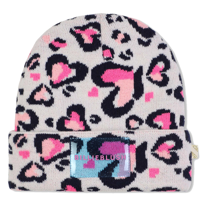 Leopard print beanie BILLIEBLUSH 
                    FILLE