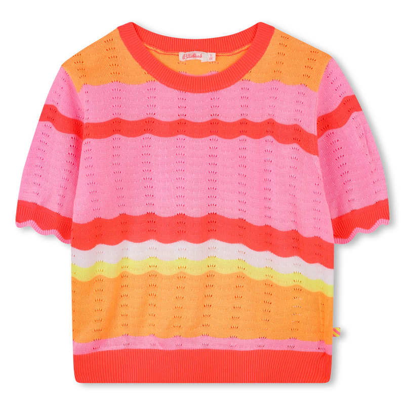 Knitted striped jumper BILLIEBLUSH 
                        girl