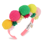 Headband with pompoms BILLIEBLUSH 
                    girl