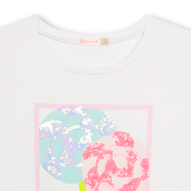 Relaxed fit sequin T-shirt BILLIEBLUSH 
                        girl