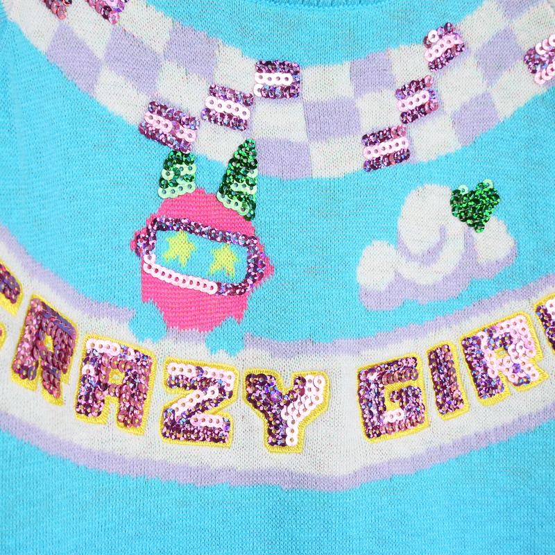 Sequin applique dress BILLIEBLUSH 
                        girl