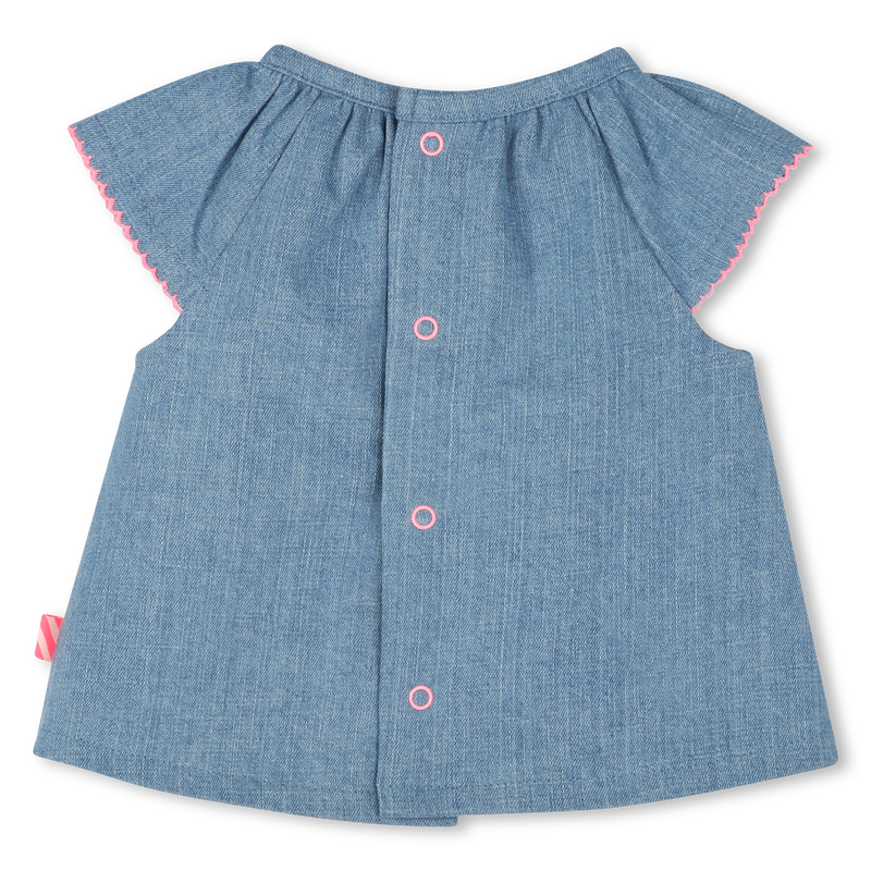 Denim set with frills BILLIEBLUSH 
                    FILLE