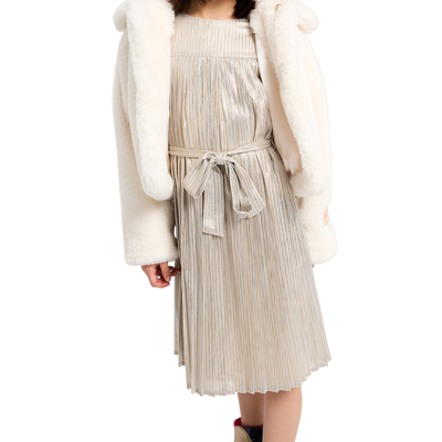 Fluffy fleece coat BILLIEBLUSH girl