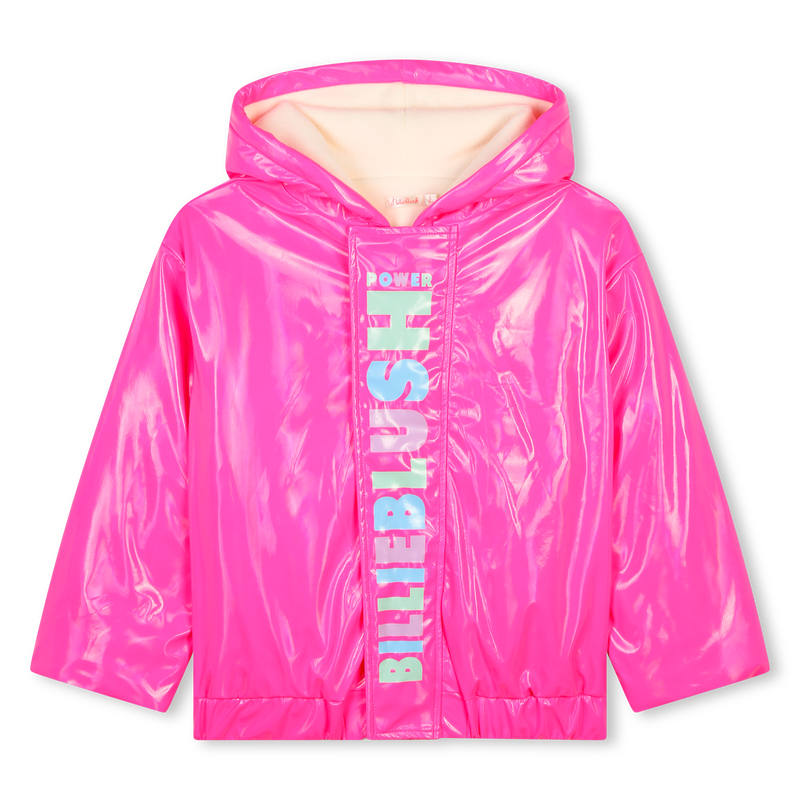 Hooded lined raincoat BILLIEBLUSH 
                        girl
