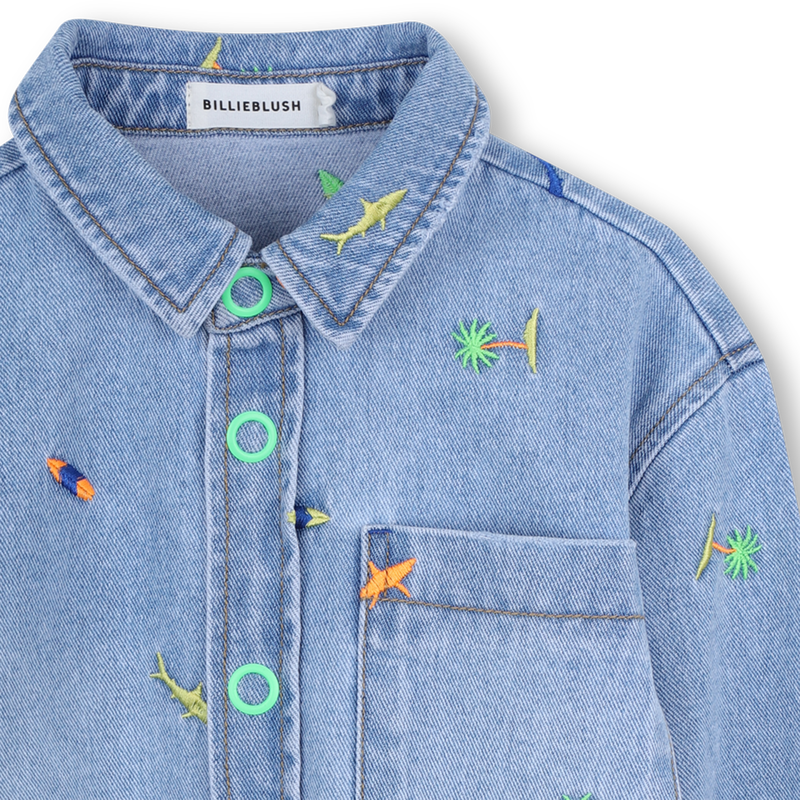 DENIM OVERSHIRT BILLIEBLUSH 
                        boy