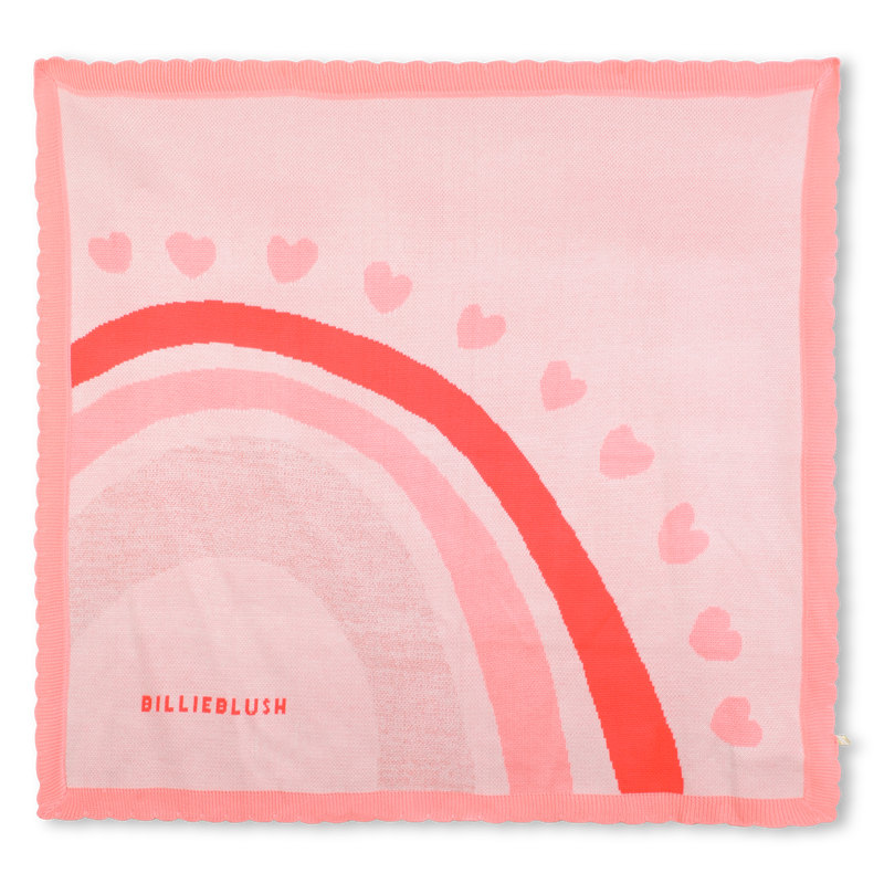 Knit blanket BILLIEBLUSH 
                    FILLE