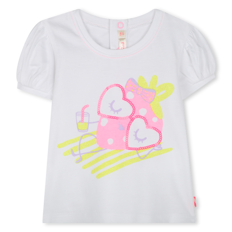 Short-sleeved cotton T-shirt BILLIEBLUSH 
                    FILLE