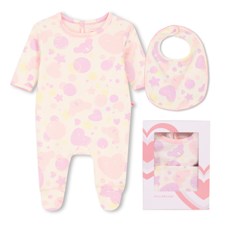 Pajama set and bib BILLIEBLUSH 
                        girl