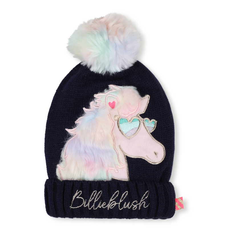 Pegasus pompom hat BILLIEBLUSH 
                        girl
