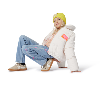 Multicoloured knit sweater BILLIEBLUSH girl