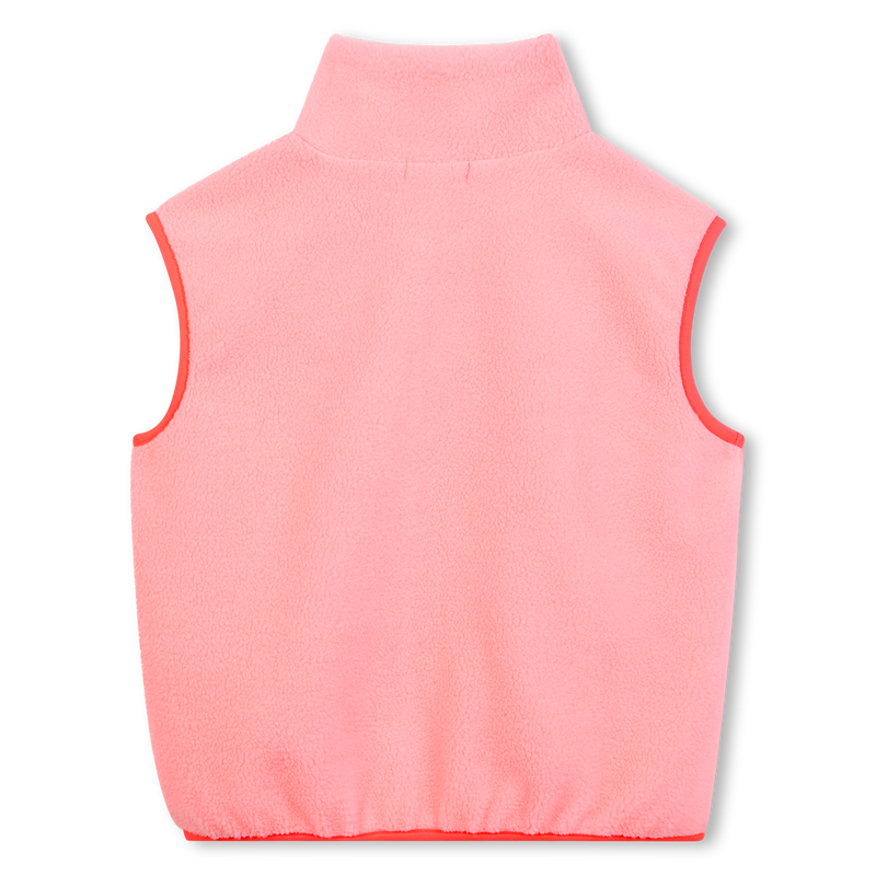 Fleece sleeveless jacket BILLIEBLUSH 
                        girl