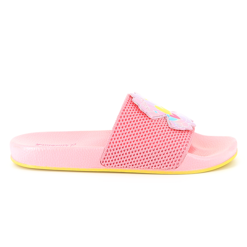 Dual-fabric sliders BILLIEBLUSH 
                        girl