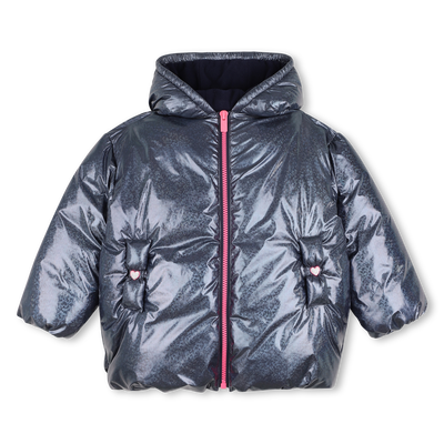 Hooded down jacket BILLIEBLUSH girl