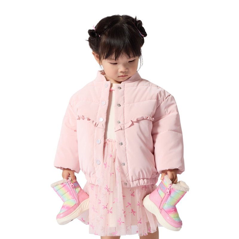 Quilted down jacket BILLIEBLUSH 
                        girl