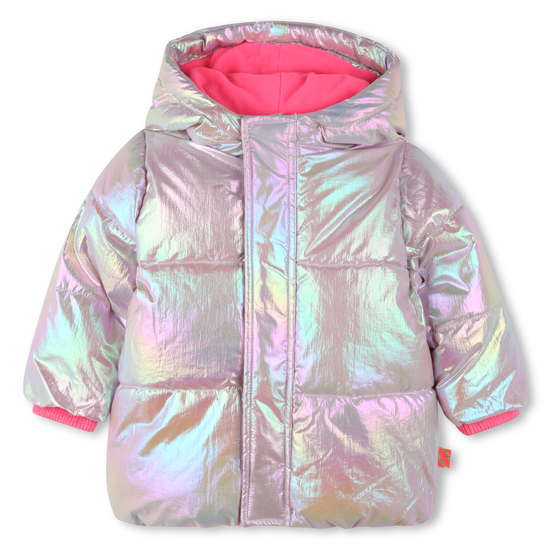 Zip-up hooded puffer jacket BILLIEBLUSH 
                        girl
