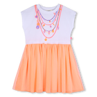 Short sleeve dress, WHITE, hi-res