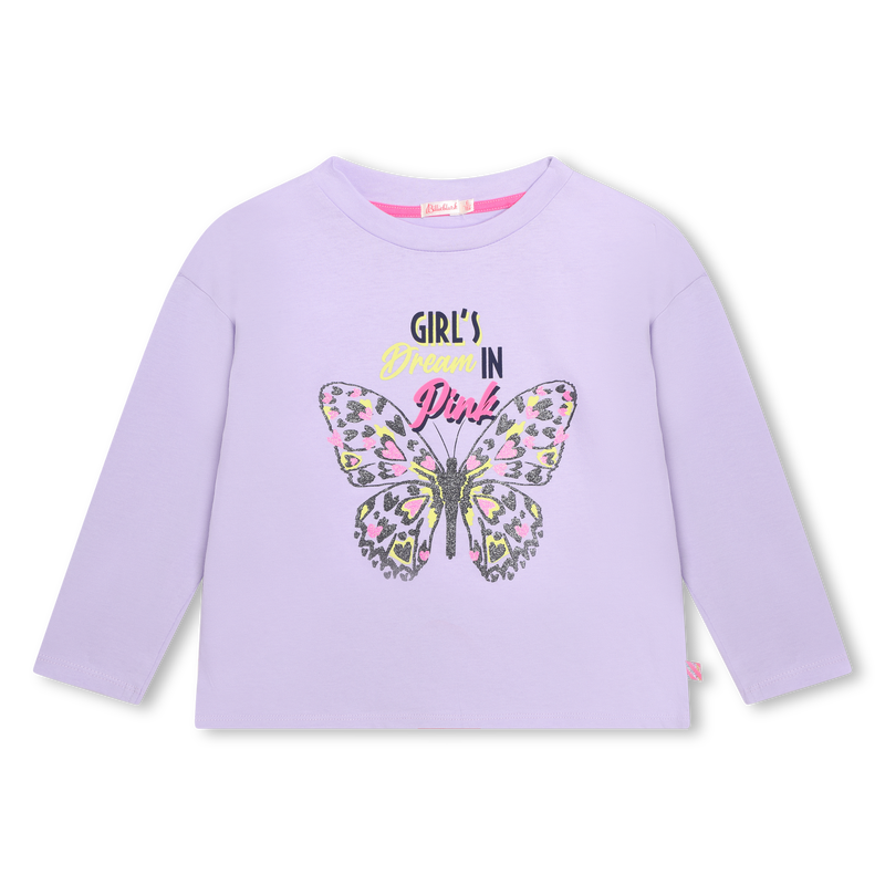 Butterfly graphic long-sleeve BILLIEBLUSH 
                        girl