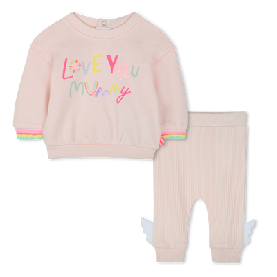 Sweatshirt and leggings set BILLIEBLUSH girl