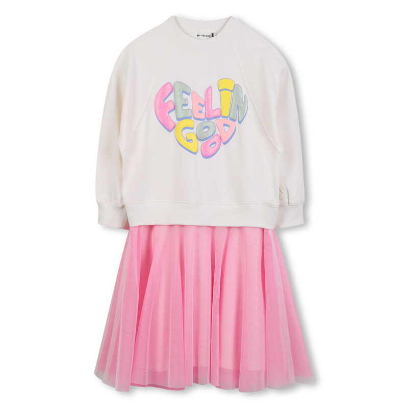 Bi-material dress BILLIEBLUSH 
                    FILLE