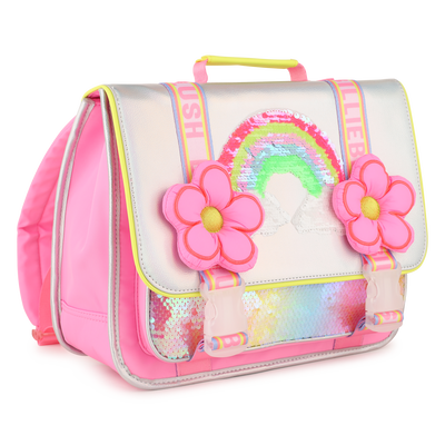 SATCHEL WITH IRIDESCENT REFLECTIONS BILLIEBLUSH girl