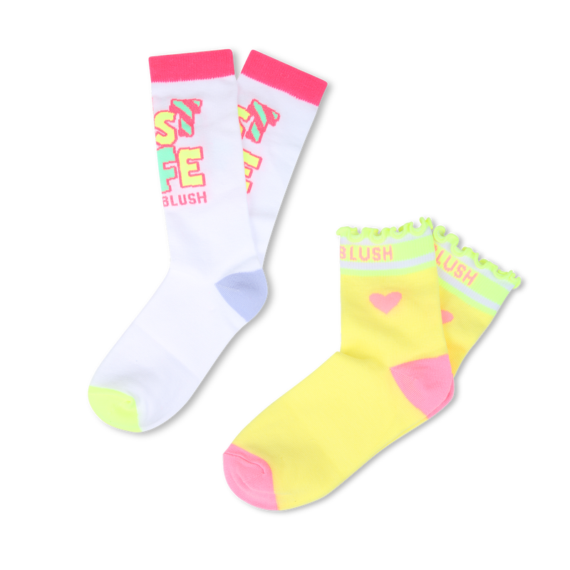 SET OF 2 PAIRS OF SOCKS BILLIEBLUSH 
                        girl