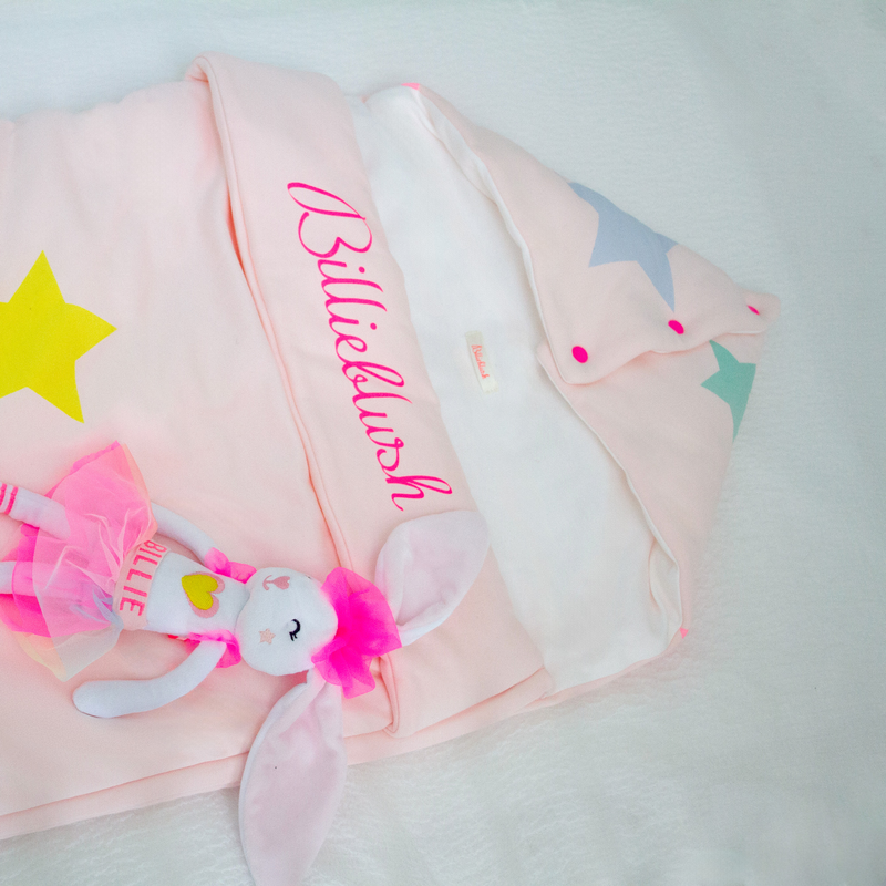 Soft velvet cuddly toy BILLIEBLUSH 
                        girl