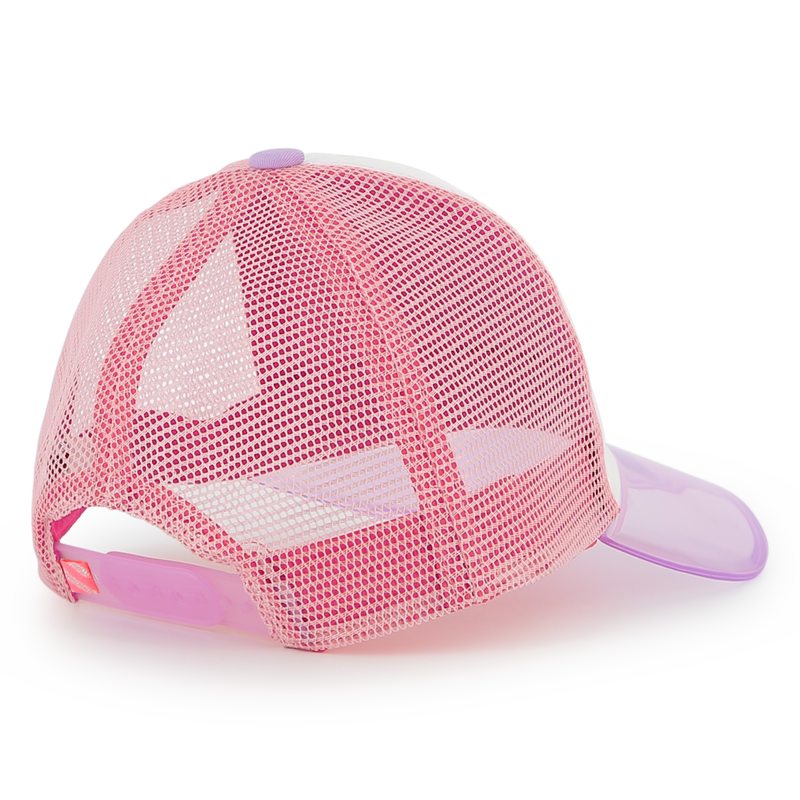 CAP WITH TRANSPARENT VISOR BILLIEBLUSH 
                        girl
