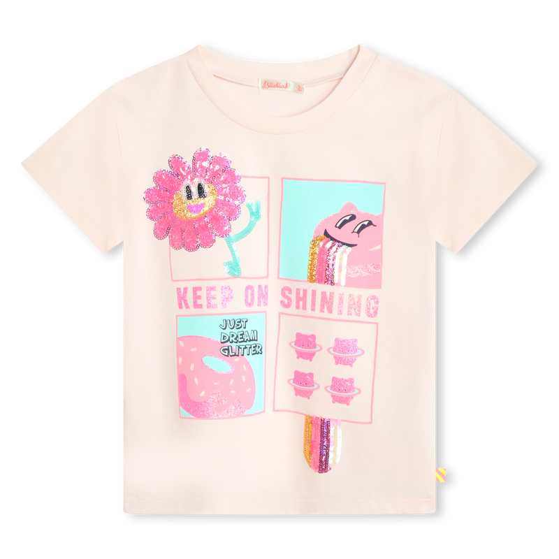 Sequin print t-shirt BILLIEBLUSH 
                        girl