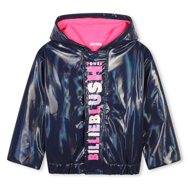 Hooded lined raincoat BILLIEBLUSH 
                        girl