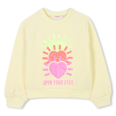 Lightweight fleece sweatshirt BILLIEBLUSH girl